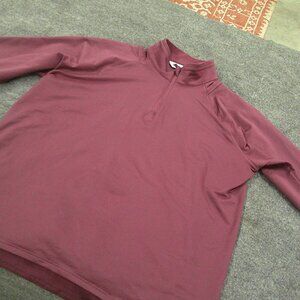Athleta 1/4 zip sweatshirt - Burgundy color - size large